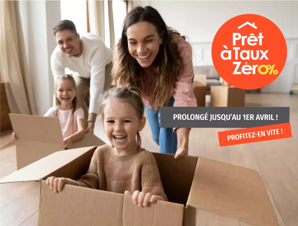 Le Prêt à Taux Zéro (PTZ) prolongé jusqu'au 1er avril !