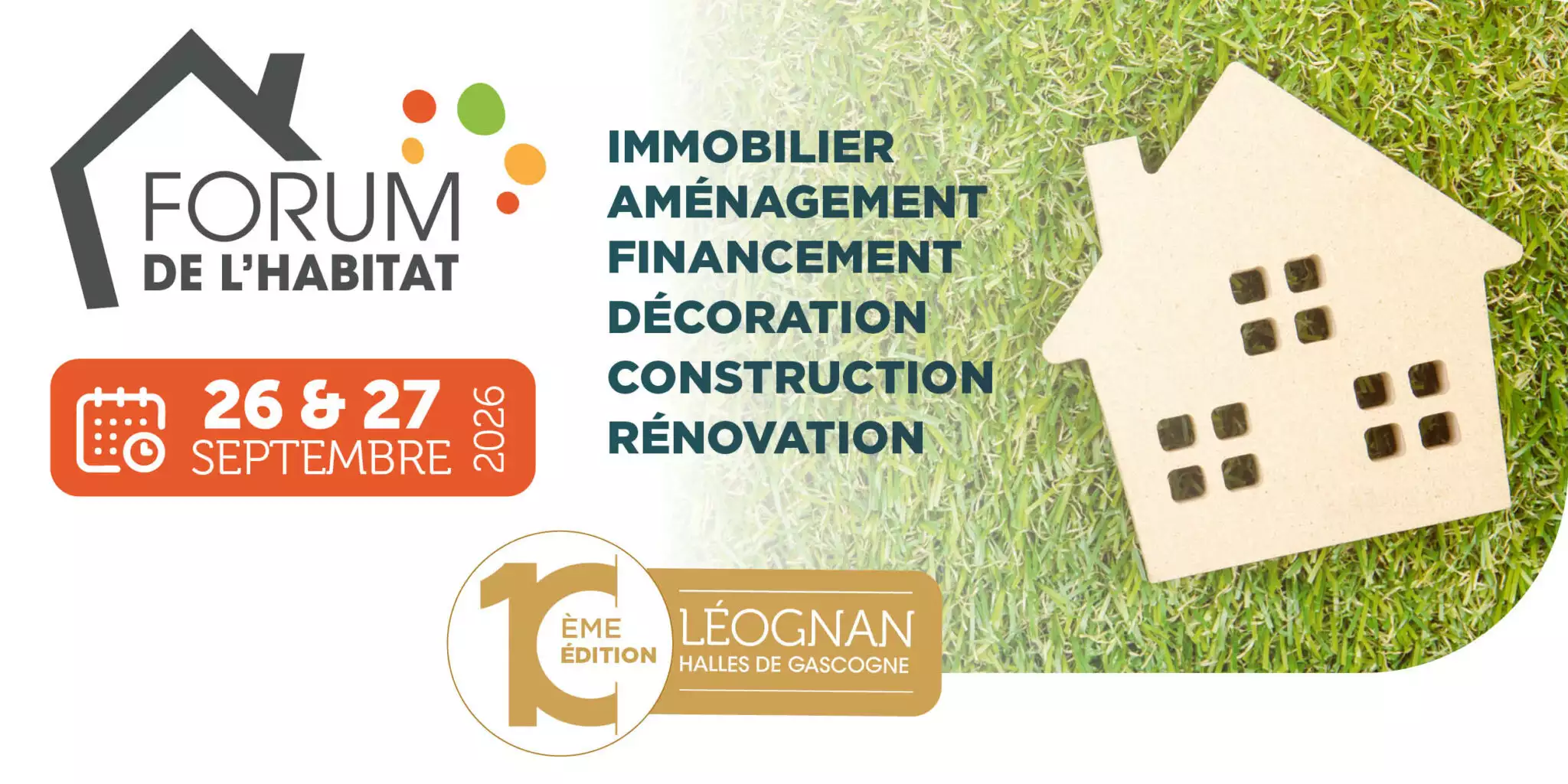 Présents au Forum de l'Habitat à Leognan