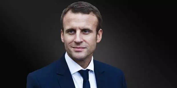 Emmanuel Macron à l'Elysée