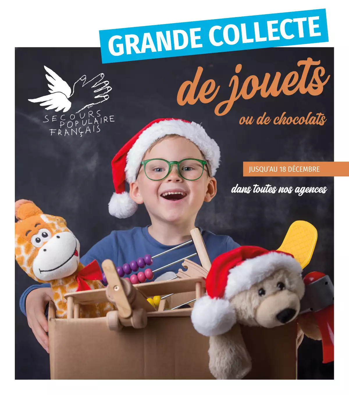 Collecte de jouets - Partenariat avec le Secours Populaire