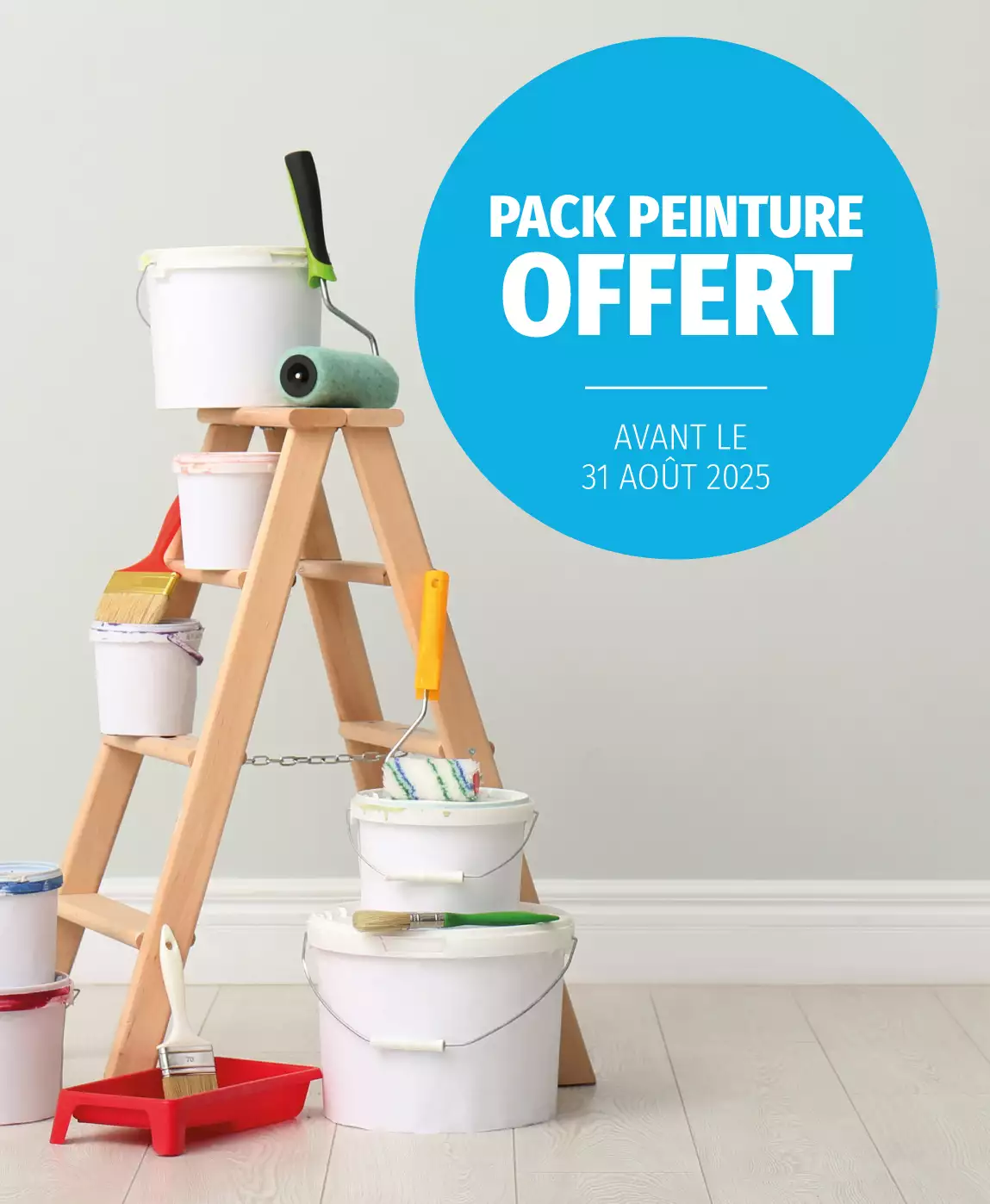 Offre Pack Peinture Offert – Construisez avec Demeures d’Aquitaine avant le 31 août 2025