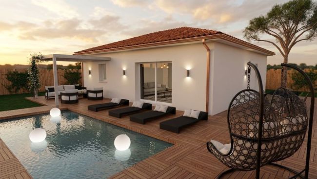 Maison de 80m² à Ychoux (40160)