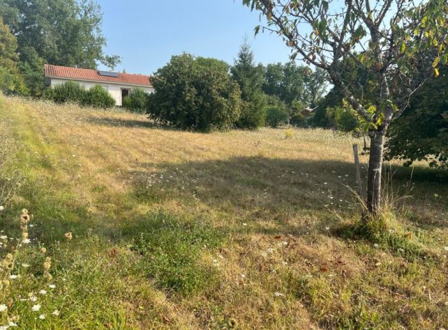 TERRAIN CONSTRUCTIBLE DE 1095m² à BONNETAN