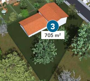 TERRAIN DE 705M² CONSTRUCTIBLE GRADIGNAN 33170