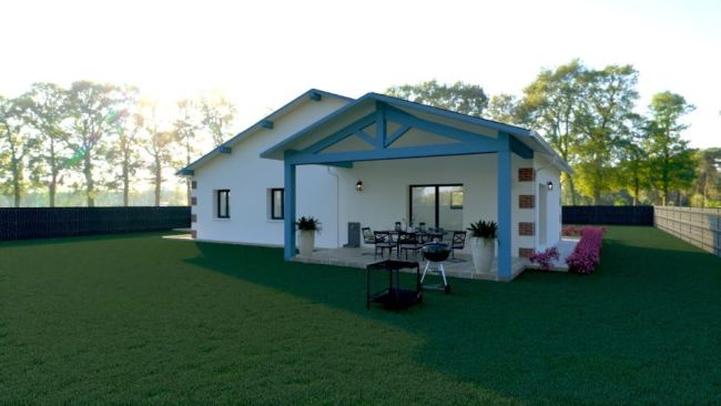 Maison style landaise à Biscarrosse (40600)