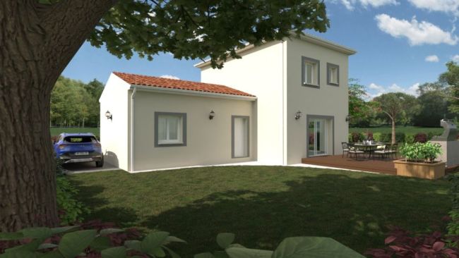 Maison traditionnelle neuve à Saint-Selve – 106 m², terrain de 1100 m²