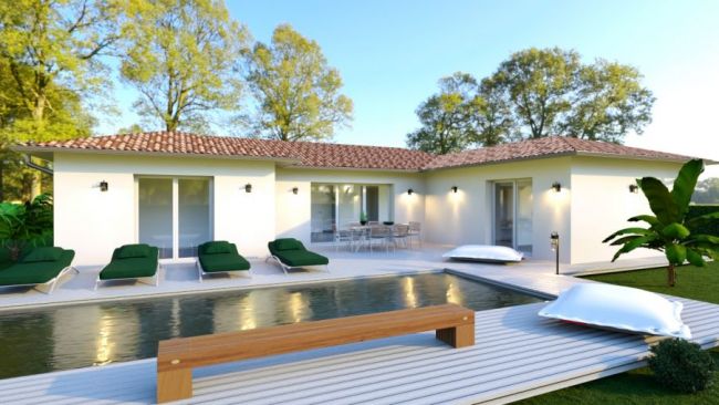 Rare proche du lac maison de 128m² à Sanguinet (40460)