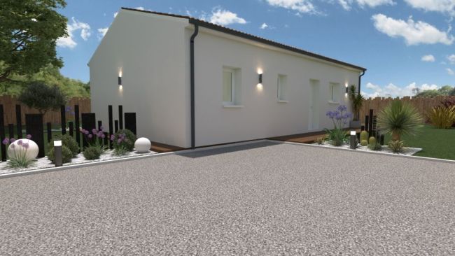 MAISON 4 PIECES SUR UN TERRIN DE 488M²