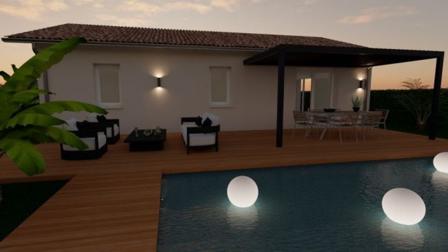 Maison de 80m² avec garage à Aureilhan (40200)