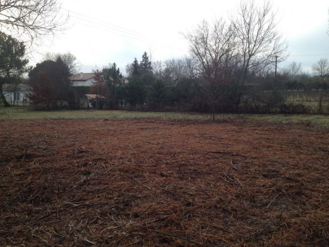 Terrain constructible 1000m2 Le Fieu 33230