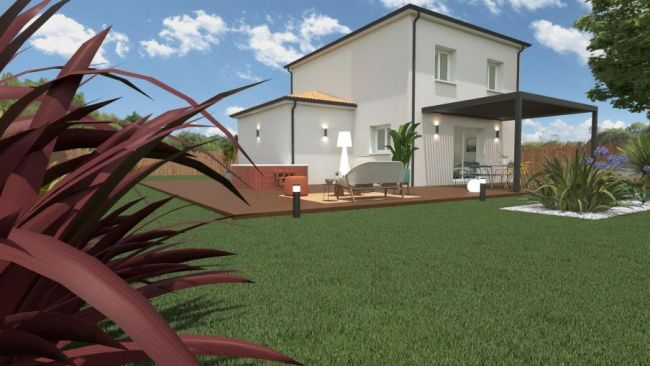 Maison à étage avec garage de 15m² à Biscarrosse (40600)