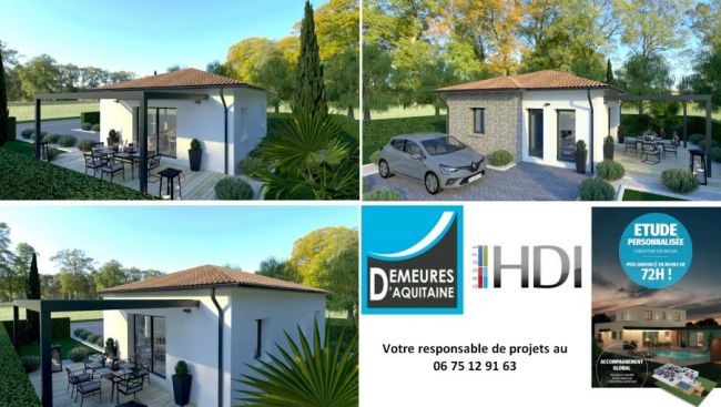 Maison plain pied 50m2 Colmar 68000 Saint Pierre De Mons 33210