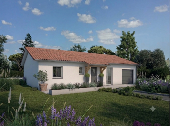 Maison aux normes PMR de 90 m² habitable trois chambres sur un terrain de 900 m² a proximité plage et Lacs (40600)