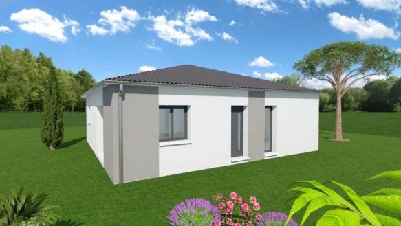 MAISON NEUVE + TERRAIN ESCOURCE