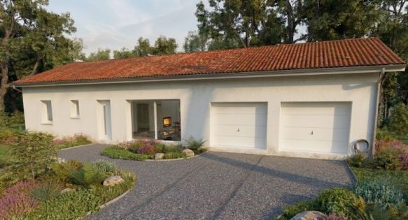 À Sanguinet Maison de 90 m² habitable 3 chambres plus garage de 50 m² pensé pour un atelier de mécanique une dépendance locative un bureau professionnel à proximité de Mios Gujan Mestras La Teste de Buch (40460)