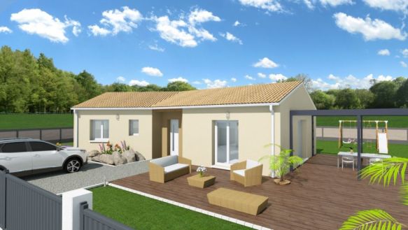 MAISON NEUVE + TERRAIN MANO 40