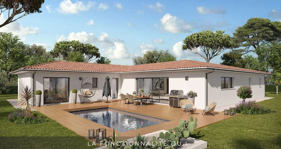"Maison neuve 3 chambres à Margaux centre,  proche écoles et commerces"