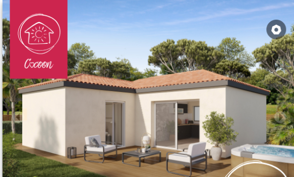 Maison neuve de plain-pied 70 m² à Saint-Médard-en-Jalles sur terrain viabilisé, idéale pour retraités ou projets familiaux