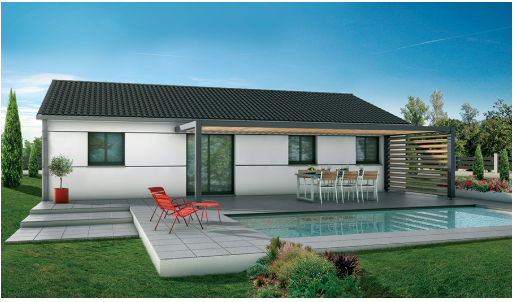 Maison plain-pied 3 pièces à construire sur terrain viabilisé de 480 m² à Eysines – Investissement locatif stable et proche commodités
