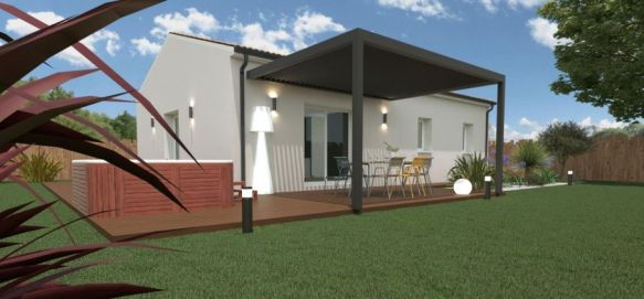 Maison neuve a CAPIAN 33550