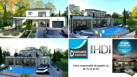 Maison CLE EN MAIN 154m2 RE2020 à Artigues Près Bordeaux