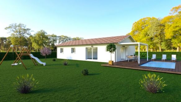 Maison de 95m² avec garage à Saugnac et Muret (40410)