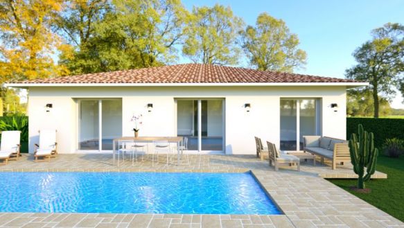 Maison de 106m² avec garage à Pontenx Les Forges (40200)