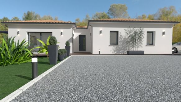 MAISONS 5 PIECES SUR UN TERRAIN DE 1125M² PROCHE LANGON 33210 A ROAILLAN  33210