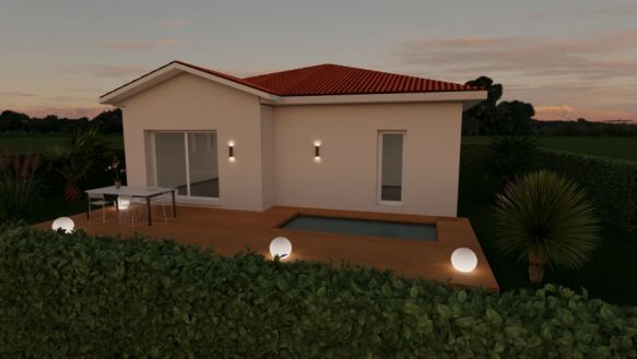 Maison familiale en plein centre ville de Biscarrosse (40600)