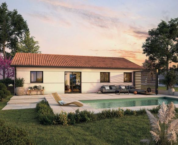 Maison de 3 chambres 90 m² habitables sur la commune de Mios (33380)