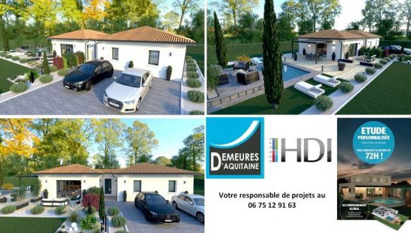 Maison CLE EN MAIN 120m2 RE2020 à Artigues Près Bordeaux 33370