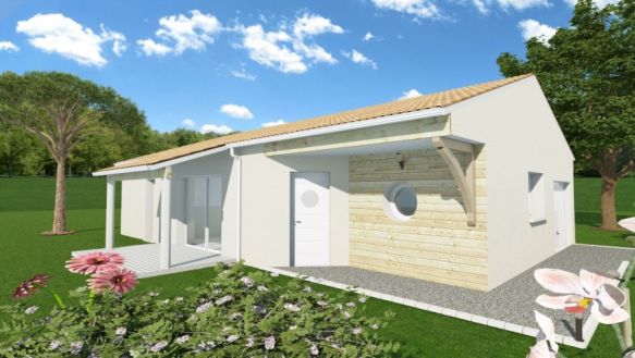 MAISON NEUVE + TERRAIN ESCOURCE