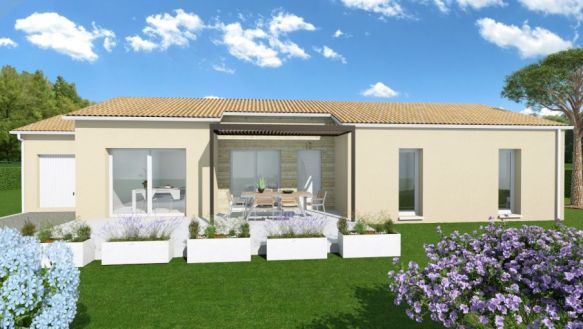 Villa + Terrain sur NOAILLAC 33190