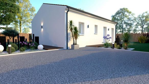 Maison de 70m² à Belin-Beliet(33830)