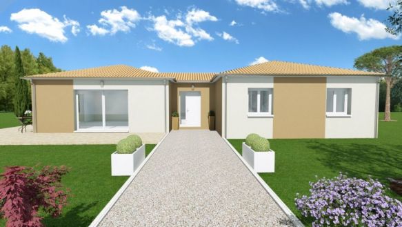 Maison de 94 m² sur terrain 1653 m² à 5 minutes de Bazas