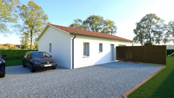 MAISON NEUVE DE 90M² sur un terrain de 735M² à SORBETS