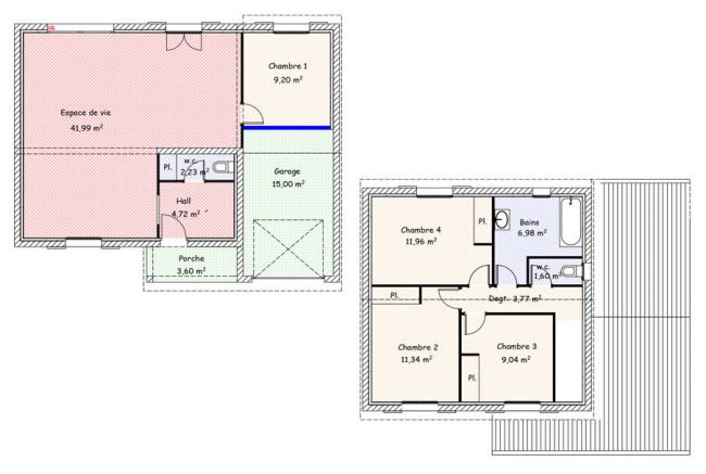 Plan maison