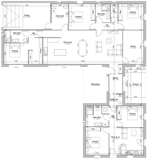 Plan Maison Belombra - Ideal investissement locatif