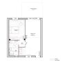 Cocoon 2B - Plan - Petite maison 1 chambre + Mezzanine - 64 m² - Demeures d'Aquitaine