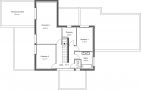 Plan modèle de maison architecte étage Albizia
