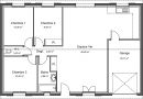 Plan 2D modèle de maison Magnolia 85 m²
