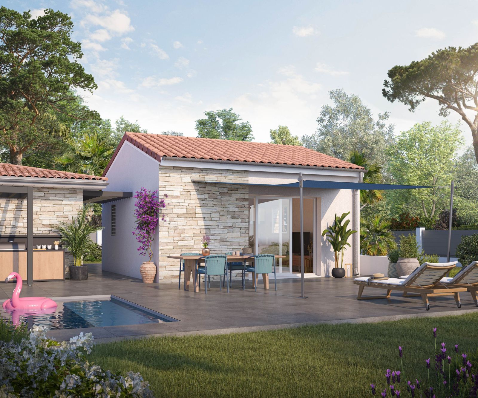 Cocoon 1 - Studio de jardin - 30 m² - Demeures d'Aquitaine