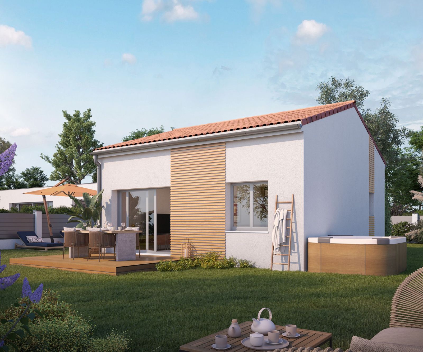 Cocoon 3B - 1 chambre - Mezzanine - 44 ou 67 m² - Demeures d'Aquitaine