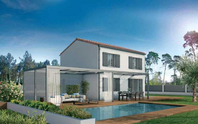Projet de construction d'une maison de 90 m² avec terrain de 400 m² à St Médard d'Eyrans 33650