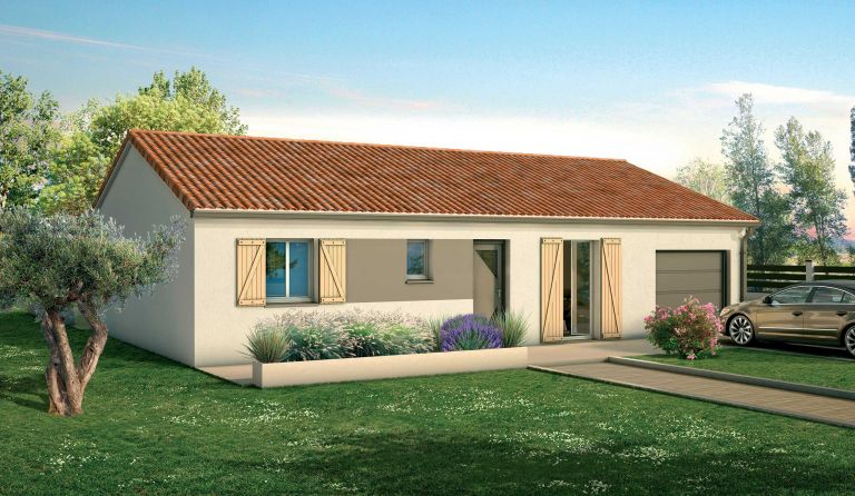 Terrain 350 m² + maison 90 m² habitable Blanquefort