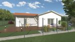 maison neuve en L 90m² garage suite parentale fonctionnelle RE 2020 landes MONT DE MARSAN AIRE SUR ADOUR DEMEURES D'AQUITAINE