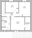 Plan Étage maison neuve 3 chambres étage BISCARROSSE