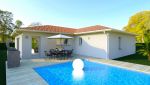 maison L contemporaine 140m² porche couvert terrasse mont de marsan landes lotissement bernadet